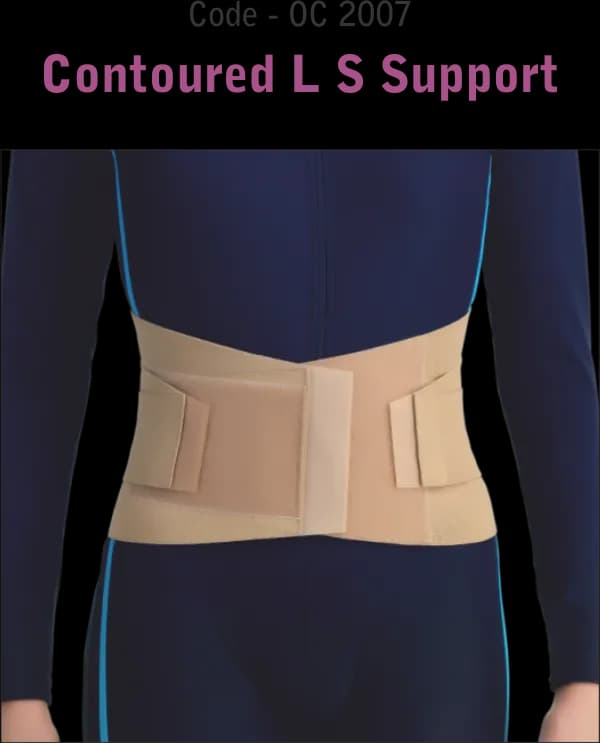 Contoured L S Support