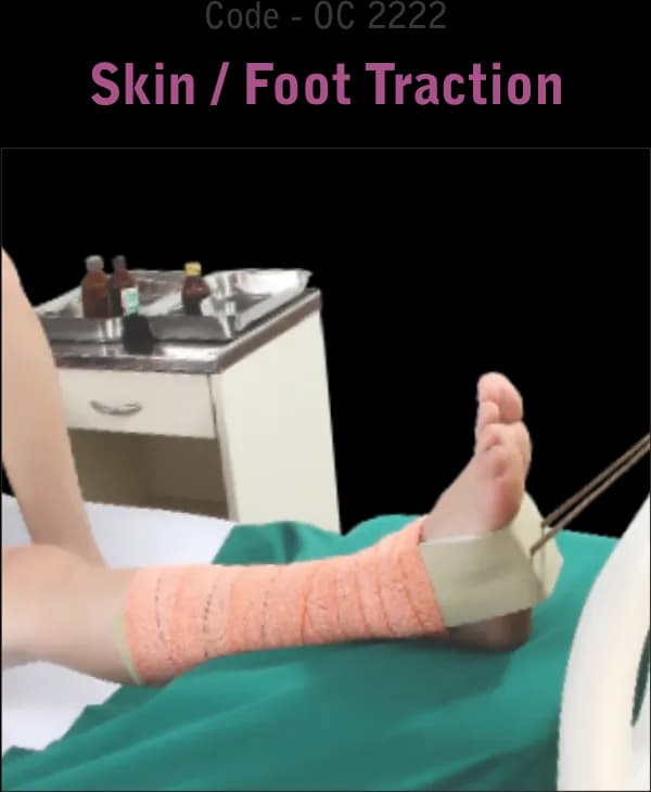 Skin/Foot Traction