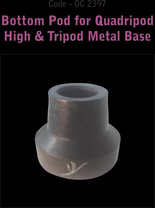 Bottom Pod for Tripod Quadripod stick